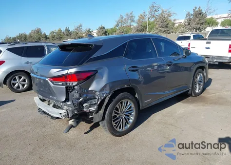 2020 Lexus Rx 450H z USA, uszkodzony, nr VIN 2T2JGMDAXLC048847
